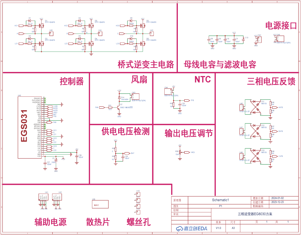EG8030三相220V逆变器